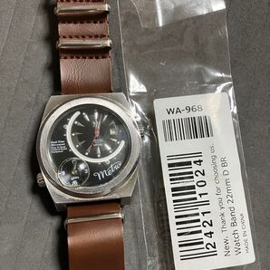 metroScottデュアルタイム.電池交換済みで問題なく稼働中、natoベルト未使用着用