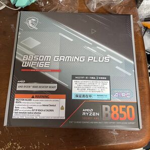 MSI B850M GAMING PLUS WIFI6E Micro-ATX ゲーミングマザーボード