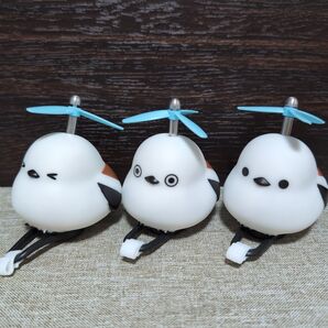 ふくふくシマエナガ爆走プロペラちゃん3個