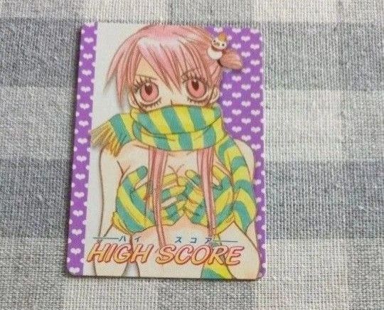 HIGH SCORE　津山ちなみ　 りぼん　付録　キャラカード　カード