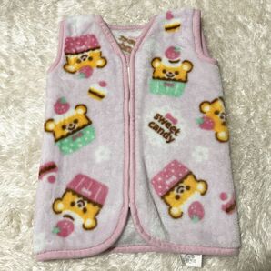 ベビー スリーパー ピンク くま クマ カップケーキ sweet