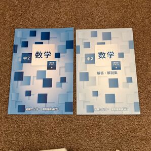 能開センター 中2 数学 講習会テキスト 春 解答・解説集 2冊セット