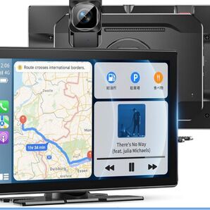 【新品】ディスプレイオーディオ 9インチ CarPlay Android 車 大画面 カーアクセサリー Bluetooth 旅行