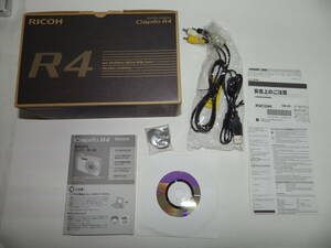 [*Ricoh Ricoh cap rio R4 strap * manual * cable * original box etc. accessory only *]