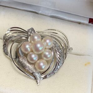 三越購入本真珠パールブランド SILVER刻印銀製品