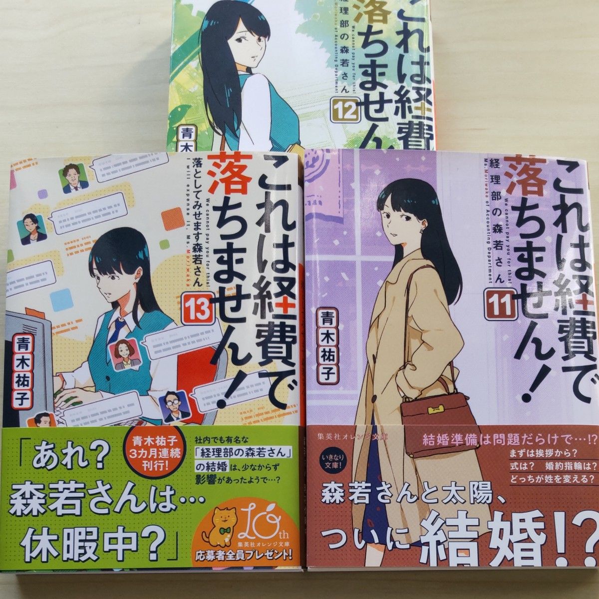 これは経費で落ちません！ 11,12,13巻 ３冊まとめて 青木裕子 著 集英社オレンジ文庫
