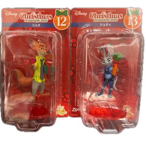 2025 ディズニー Happyくじ クリスマスオーナメント ニック ジュディ