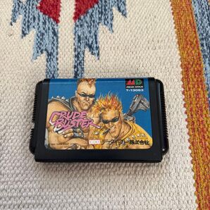 メガドライブ用ソフト クルード バスター(ソフトのみ・国内版)