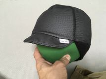 スワーブ SWRVE belgian cap 帽子 防寒 サイクリングキャップ ウィンドストッパー wind stopper ハンドメイド アメリカ製 ツバ付き帽子_画像1