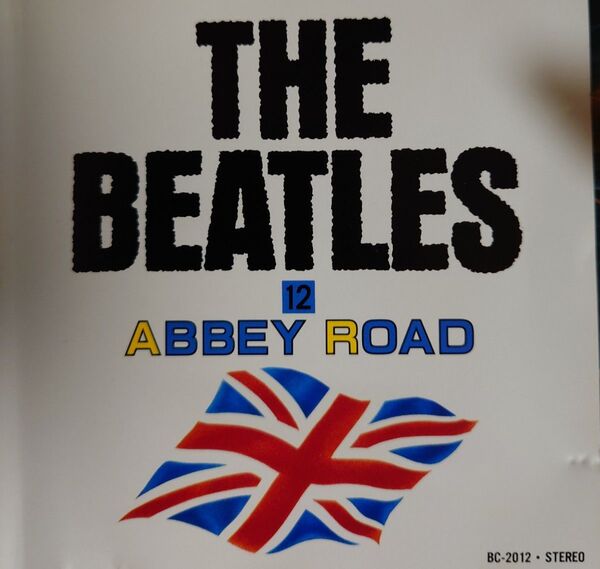 THE BEATLES ABBEY ROAD 12インチ レコード ユニオンジャック