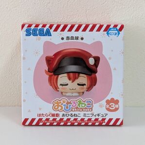 SEGA はたらく細胞 おひるねこ ミニ フィギュア 赤血球 永野芽郁