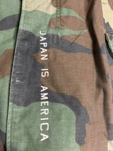 80'sヴィンテージ ALPHA INDUSTRIES アルファインダストリーズ　WEAVER ウィーバー　カスタムM-65 迷彩　カモフラ フィールドジャケット　S_画像6