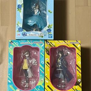 【未開封】ウマ娘 プリティーダービー 一番くじ フィギュア 3個セット ライスシャワー アグネスタキオン マンハッタンカフェ