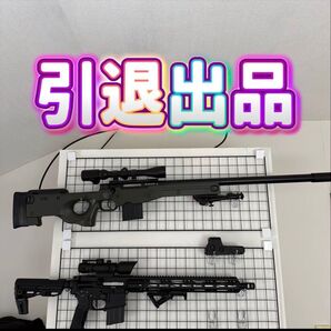 引退 エアガン ガスガン セット 東京マルイ L96 VSR