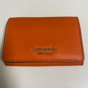 【kate spade NEW YORK 】ケイトスペード キーケース オレンジ