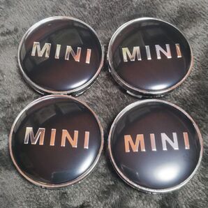 MINI ホイールセンターキャップ4個60ミリ、純正不適応多いです、激安価格値引き不可。