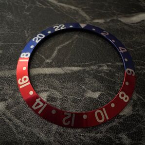 ROLEX 1675 / 16750 GMT ベゼルインサート 赤バック