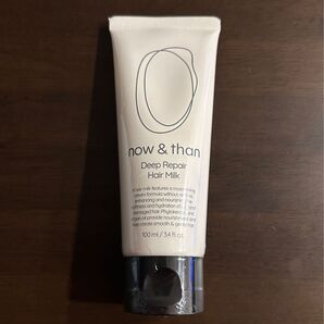 now&than ナウアンドダン ディープ リペア ヘア ミルク