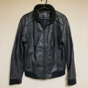 And A アンドエー ラムレザー ブルゾン ジャケット