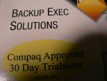 送料最安 230円：CD5枚組　COMPAQ Veritas　Backup Exec Solution with VERITAS_画像3