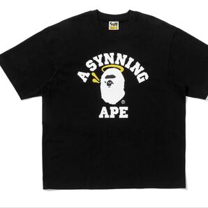BAPE Spotify Central Cee COLLEGE RELAXED FIT TEEフィット Tシャツ