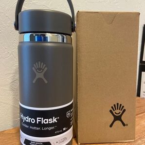 新品Hydro Flask 16oz 473ml Wide mouth Sandpiper 水筒 ハイドロフラスク アウトドア