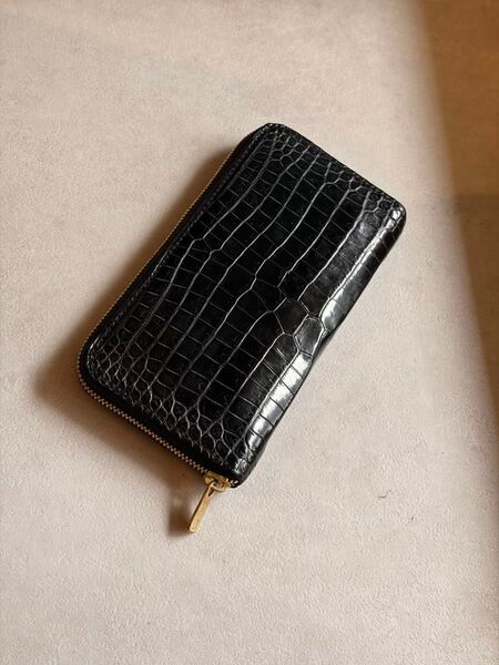 長財布 最高級ポロサス クロコダイル レザー