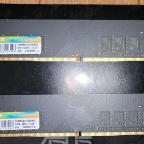 シリコンパワー DDR4 2666 8GB 2枚セット デスクトップPC用メモリ 16GB
