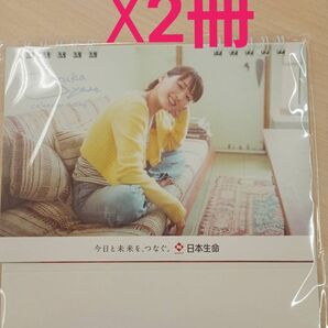 綾瀬はるか 卓上カレンダー ノベルティー 2026