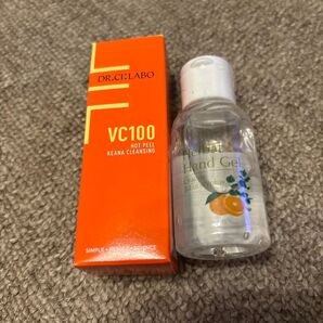DR.CI:Labo VC100 HOT PEEL ハンドゲル付き