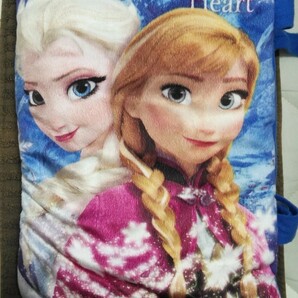 アナと雪の女王 クッション 英字絵本 アナ雪