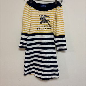 BURBERRY BLUE LABEL バーバリーブルーレーベル ボーダー ボーダー柄 バーバリー ワンピース ブルーレーベル
