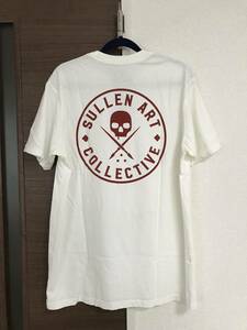 正規品★新品未使用★US購入 Sullen Tシャツ Mサイズ メキシコ製 スカル チカーノ 西海岸 ロサンゼルス LA Chicano HipHop skull バイク