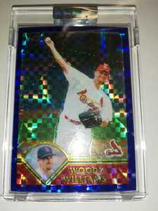 Woody Williams 2003 Topps Chrome Xfractor /57