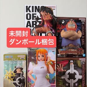 ワンピース フィギュア 5点セット KING OF ARTIST DXF GLITTER&GLAMOURS メガワーコレ