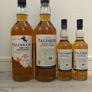 タリスカー10年新旧セット 箱付き 未開封品