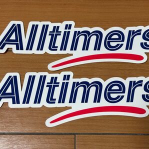 ALLTIMERS オールタイマーズ ステッカー 2枚 スケートボード