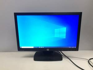 中古品】HP ProDispaly P201 Monitor 20インチワイド ホワイト LEDバックライト ディスプレイ 1600X900 (WXGA++) D-SUB/DVI ■YJ77