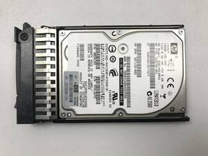 【中古パーツ】 HP DG0146FARVU 2.5インチ 507283-001 SAS ハードディスク マウンタ付き 　146GB HDD 正常/健康品　■SAS-256