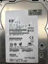 【中古パーツ】 HP EF0300FATFD 3.5インチ SAS 1.5K 517350-001 ハードディスク マウンタ付き 300GB HDD 正常/健康品 ■SAS-95_画像5