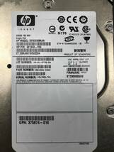 【中古パーツ】 HP DF300ABAAA 3.5インチ 432146-001 SAS ハードディスク マウンタ付き 300GB HDD 正常/健康品 ■SAS-150_画像5