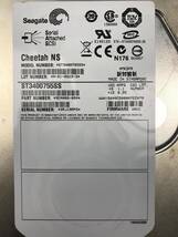 【中古パーツ】 Seagate ST3400755SS 3.5インチ 400GB HDD 正常/健康品 ■SAS-184_画像4