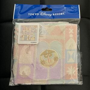 新品 ディズニーランド イッツ・ア・スモールワールド ミニタオル パーク限定 ディズニーリゾート ディズニーお土産