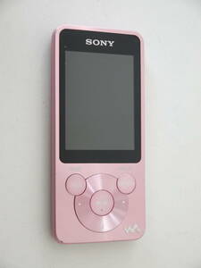 SONY ウォークマン NW-S785 ライトピンク 16GB Disney キャラクター刻印 モデル