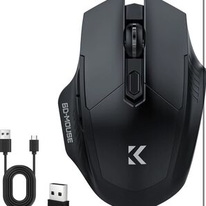 マウス 無線 Bluetooth5.2 ワイヤレスマウス 静音 戻る/進むボタン