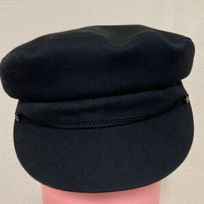 ca4la カシラ キャスケット 帽子 黒 ブラック キャップ ウール