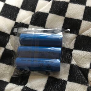 Li-ion 18650 2600mAh 3.7V 9.62Wh バッテリー 3個セット