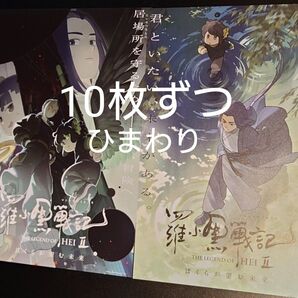 映画 羅小黒戦記 フライヤー チラシ 2種 ロシャオヘイセンキ 10枚ずつ