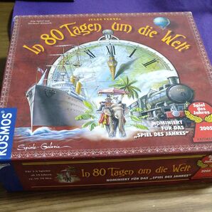 ボードゲーム「80日間世界一周」日本語ルール付き