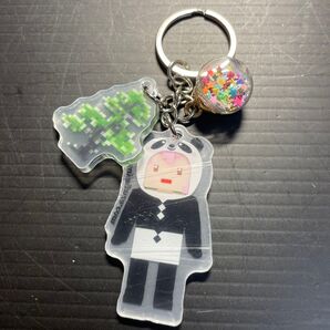 マインクラフト パンダ クリーパー キーホルダー